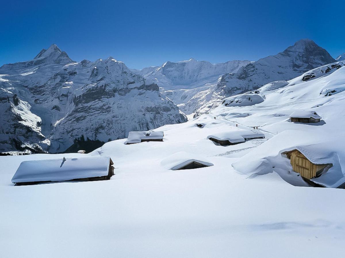 Apartment Chalet Abendrot Apartments-30 By Interhome Grindelwald Exterior photo